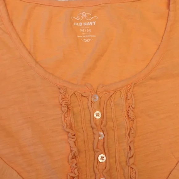 Old Navy Orange Top - Picture 3 of 6